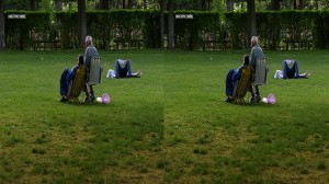 parc parc 300x168 Comment faire des photos 3D avec un appareil photo classique