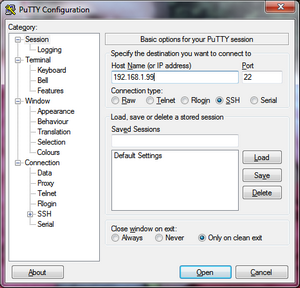 Putty Putty Synology – Onduleur incompatible