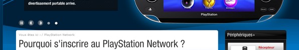 bandeau PSN bandeau PSN PlayStation Network toujours HS