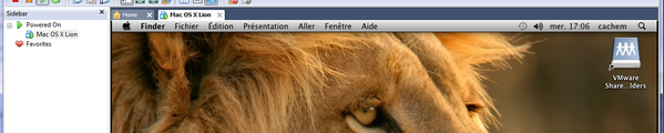 bandeau Mac OS X Lion VMware Windows VMware – Mac OS X Lion sur votre PC (Windows)
