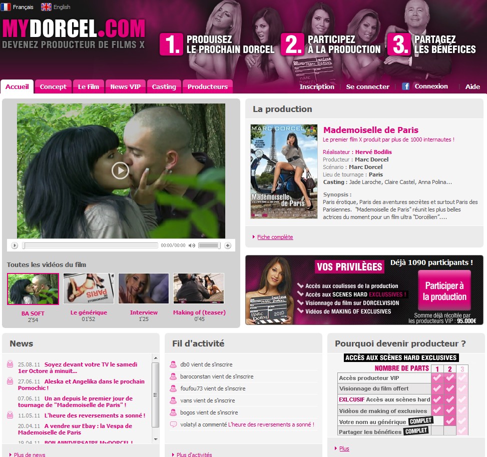 marc dorcel siteweb marc dorcel siteweb Le meilleur du X pour 2€