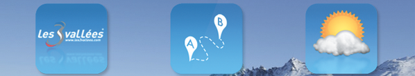 application 3 vallees application 3 vallees Application pour le ski