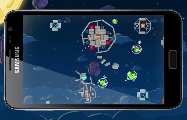 angry-birds-space-Samsung angry birds space Samsung Angry Birds Space débarquent le 22 mars