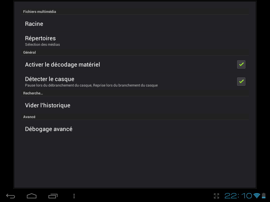 capture ecran vlc android touchpad capture ecran vlc android touchpad VLC sur Android