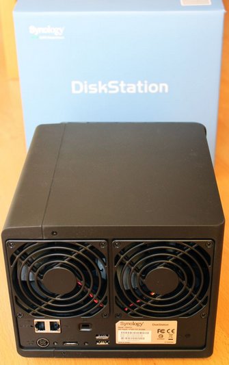 Test DS412+ arriere Test DS412+ arriere Test du Synology DS412+