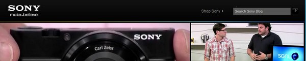 sony blog bandeau Sony va lancer sa caméra embarquée