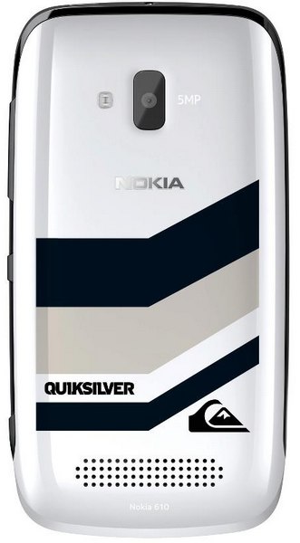 Nokia Lumia 610 & Quiksilver Nokia Lumia 610 Quiksilver Nokia Lumia 610 & Quiksilver