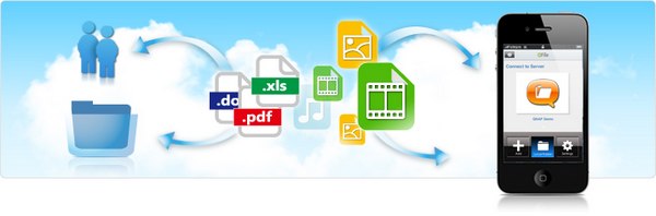 Qfile acceder donner QNAP   Qfile & Qmanager