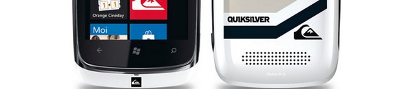 bandeau Nokia Lumia 610 & Quiksilver bandeau Nokia Lumia 610 Quiksilver Nokia Lumia 610 & Quiksilver