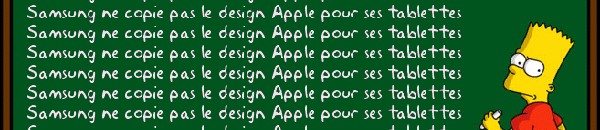samsung apple Apple condamné à dire du bien de Samsung