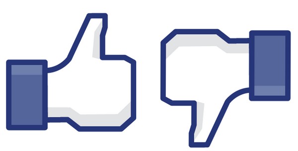 Like Dislike j'aime j'aime pas Like Dislike Facebook Faux profils, cours en chute, suspicion de fraude...