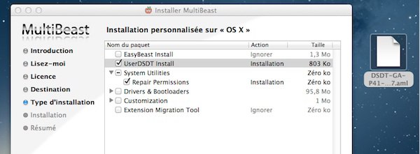  Installer OS X Mountain Lion sur un PC