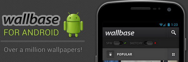 bandeau wallbase android bandeau wallbase android Mobile Des milliers de fonds décran gratuits