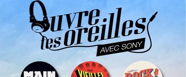 ouvre tes oreilles 2 places pour Rock en Seine avec Sony
