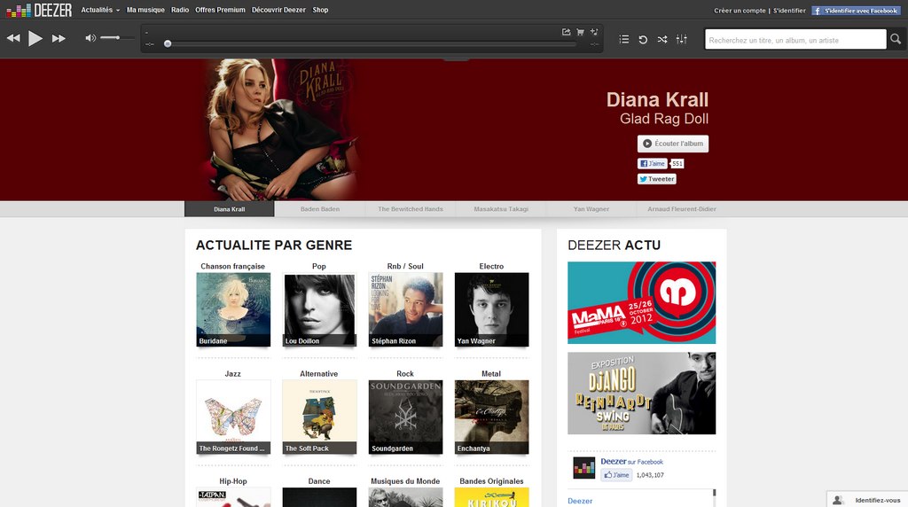 capture deezer capture deezer Deezer lève 100 millions €