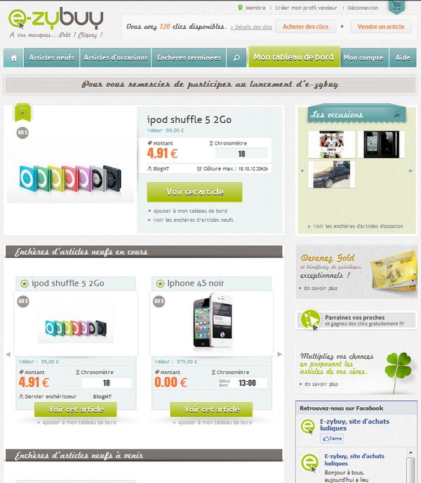 presentation e-zybuy presentation e zybuy Découverte du site E Zybuy et concours