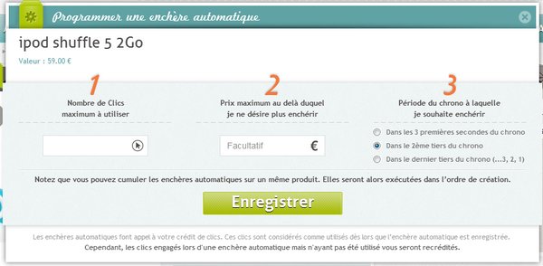 programmer une enchere automatique programmer une enchere automatique Découverte du site E Zybuy et concours