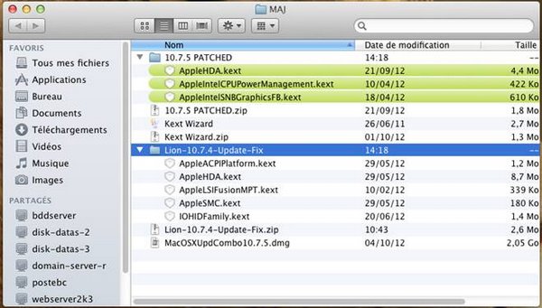 update fix update fix VMware OS X 10.7.5 sous Windows