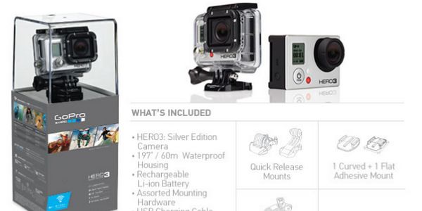 GoPro Hero 3 GoPro HERO3 moins cher