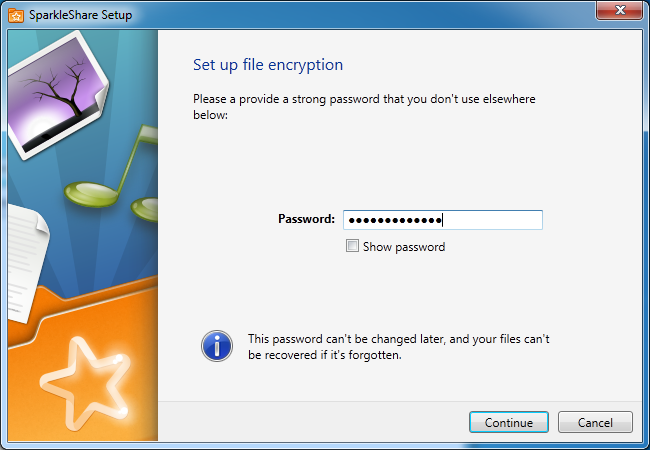 Installer SparkleShare, un Dropbox like Open Source Setup crypt password Installer SparkleShare, un Dropbox like Open Source