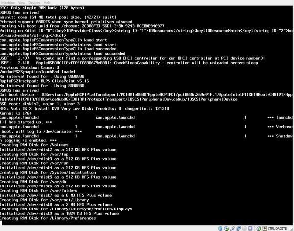 comment installer os x sur votre pc avec virtualbox
