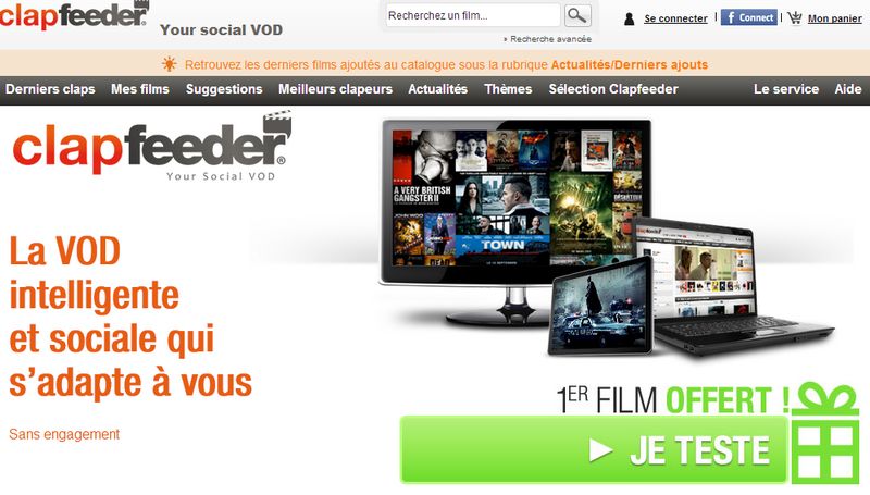 Clapfeeder La VOD sociale clapfeeder Clapfeeder La VOD sociale