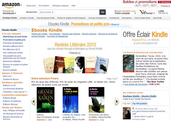 ebooks Kindle Test du Kindle Paperwhite