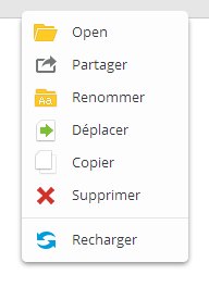 MEGA, le nouveau Megaupload ? menu contextuel mega MEGA, le nouveau Megaupload ?