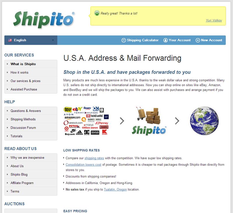 Importer facilement avec Shipito shipito Importer facilement avec Shipito