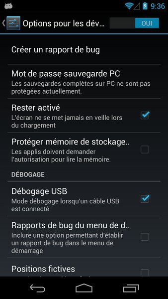 Installer Ubuntu Touch en 4 étapes debogage USB Installer Ubuntu Touch en 4 étapes