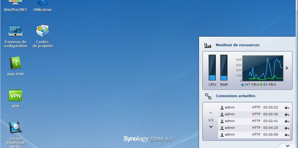 Synology, encore plus donduleurs Synology DSM 4.2 Synology, encore plus donduleurs
