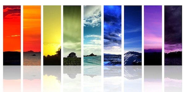 vue paysage couleur Pixelmator : Editeur dimage de référence